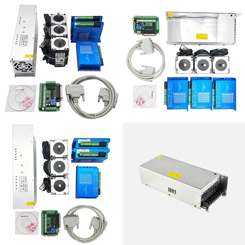 Nema 23 Closed Loop Stepper Motor Driver Kit - 3軸2N.m Nema23 CNCキット サーボエンコーダーモーター Nema 23