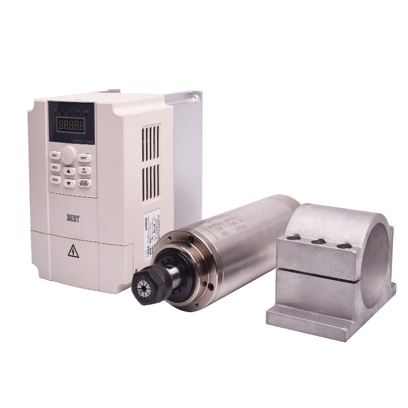 2.2Kw Water Cooled Spindle Kit Vfd - 低価格高速GDZ 2.2kw 24000rpm 400Hzスピンドルと最高級VFDインバーター220V Er20水冷スピンドルキット CNCルーター用