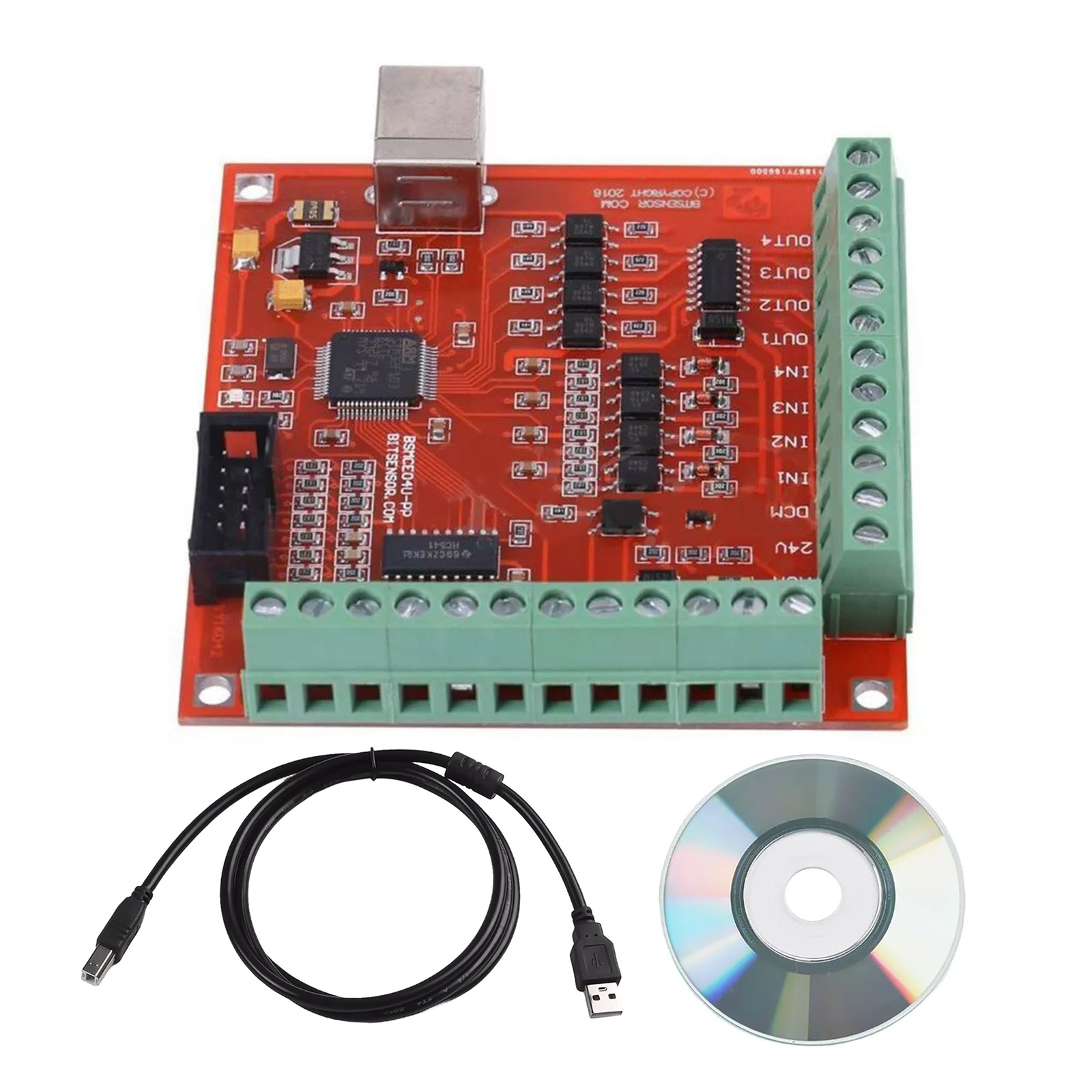 Mach3 Usb Cnc Controller 4 Axis 100Khz - USB CNC 4軸モーションコントロールカード プラグアンドプレイ Mach3 100KHz