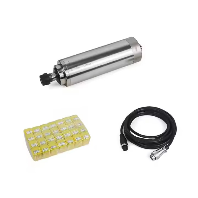Ddcs V4.1 4 Axis Cnc Offline Controller - 2.2KW 220V 空冷スピンドルキット VFD インバーターなし (リミットスイッチなし)