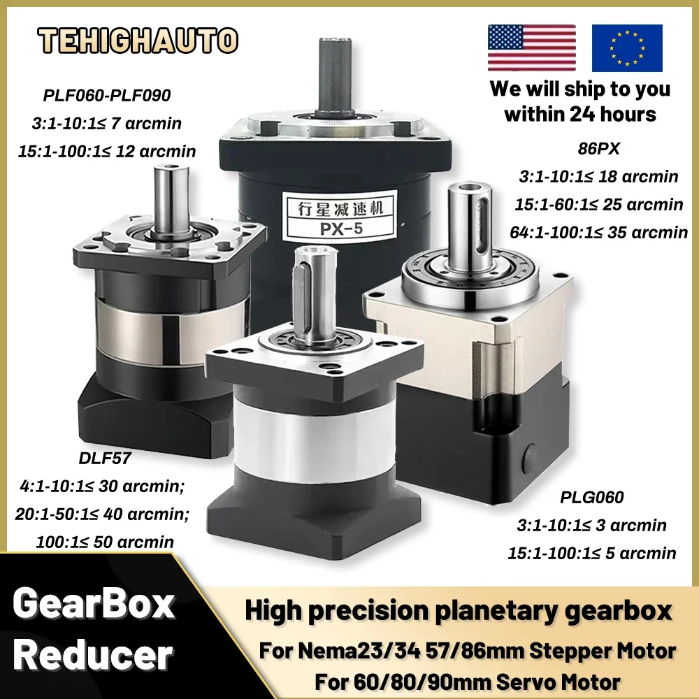 6.35/8/11/14mm入力遊星減速機高精度減速機、Ne - Planetary Gearbox Reducer Nema 23 34 のレビューと価格