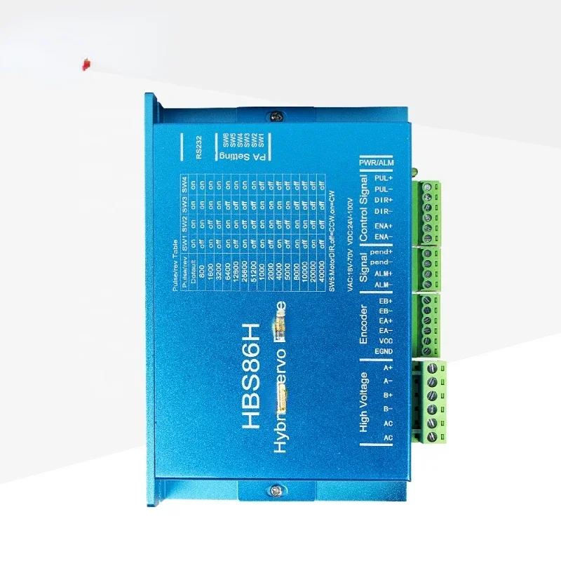 ホットセール18-70VAC 24-100VDC Nema  - Hybrid Servo Driver Nema 34 8.5Nm のレビューと価格