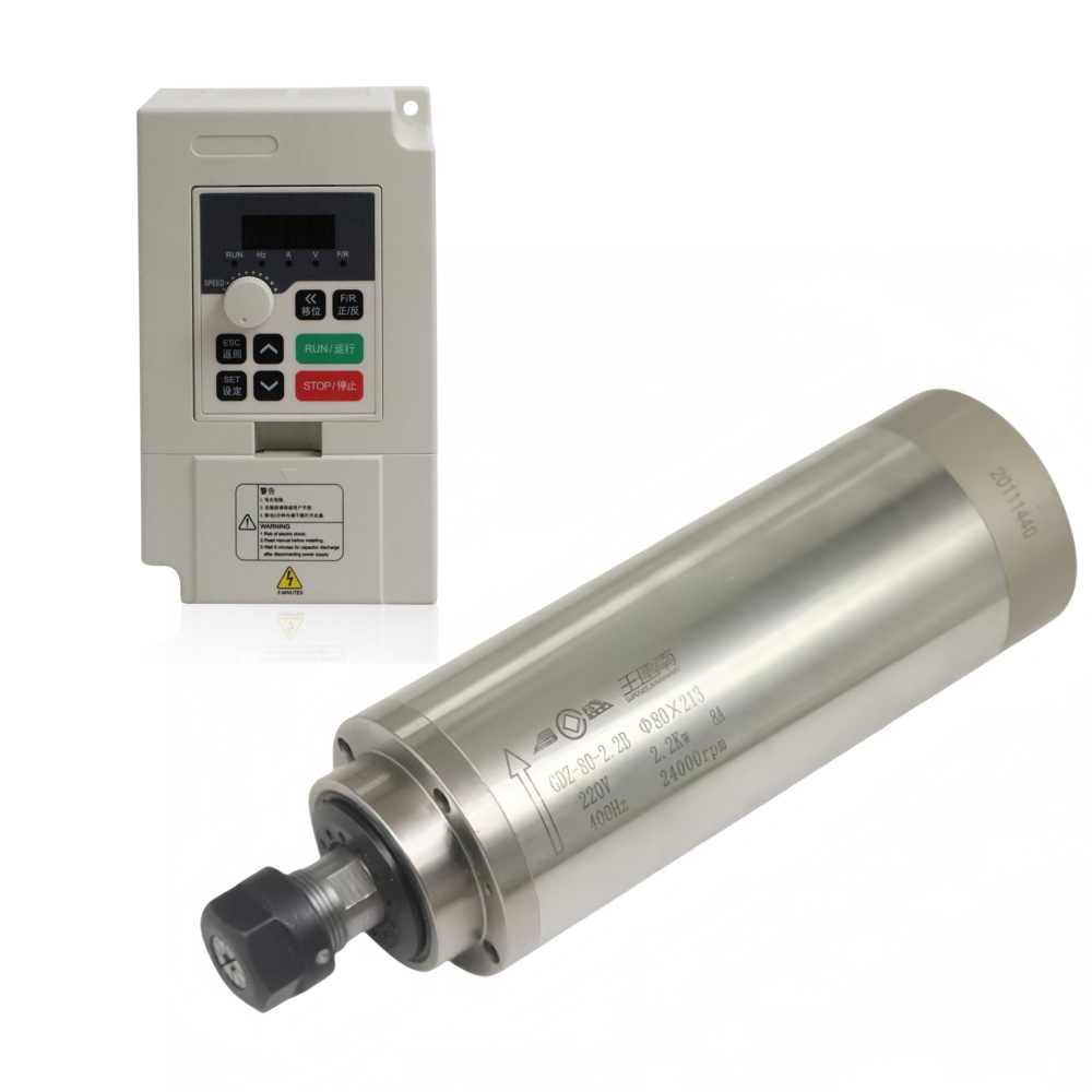 GDZ-80-2.2B 80mm 2.2KW ER20 水冷 - 2.2Kw Water Cooled Spindle Kit Vfd のレビューと価格