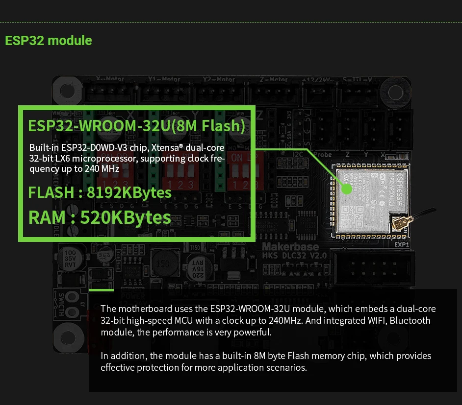 Makerbase MKS DLC32 V2.1 32 ビッ - Grbl 32 Bit Control Board Offline Display のレビューと価格