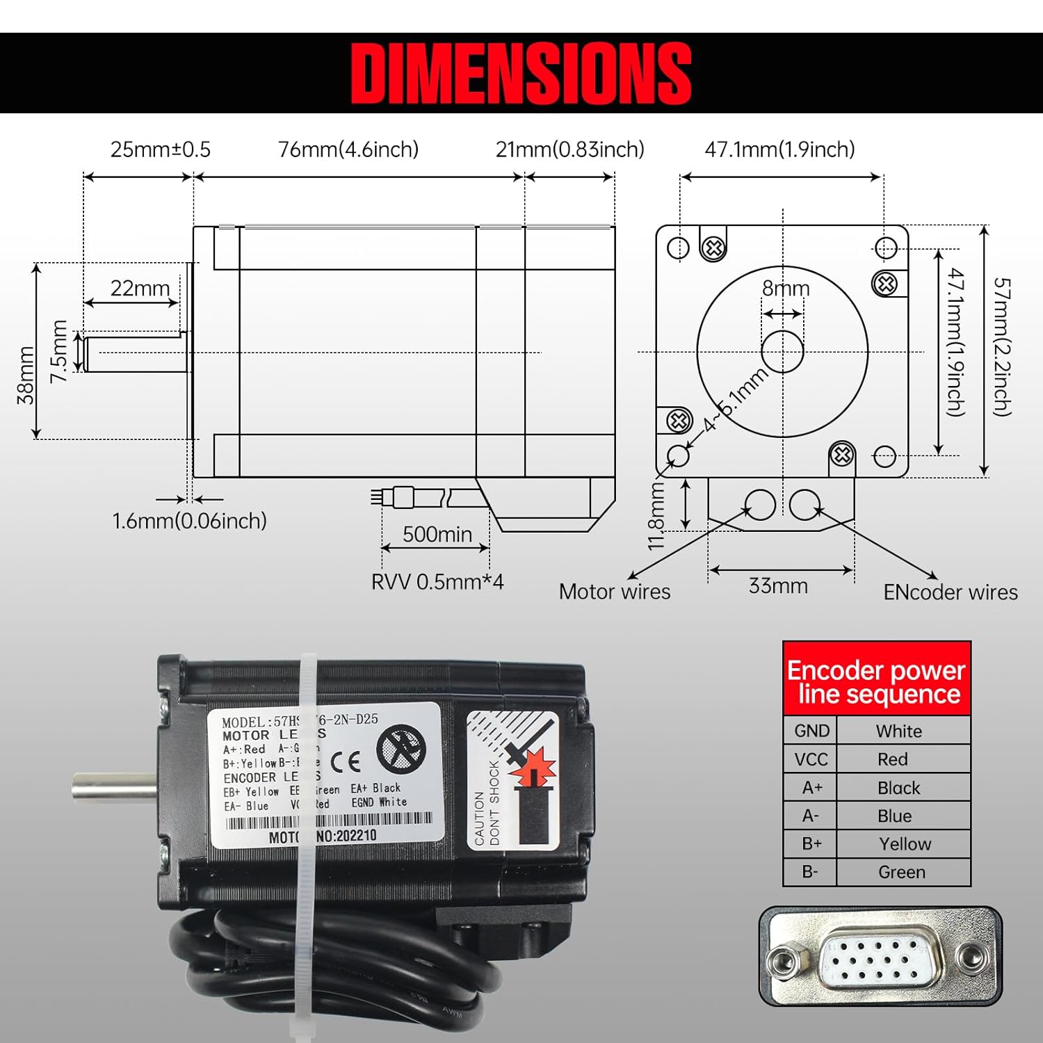 【EU】2N.m Nema23 閉ループサーボステッピングモ - Nema 23 Closed Loop Stepper Motor Driver Kit のレビューと価格