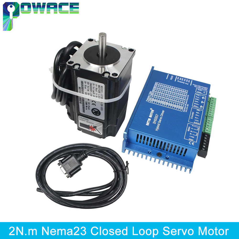 【EU】2N.m Nema23 閉ループサーボステッピングモ - Nema 23 Closed Loop Stepper Motor Driver Kit のレビューと価格