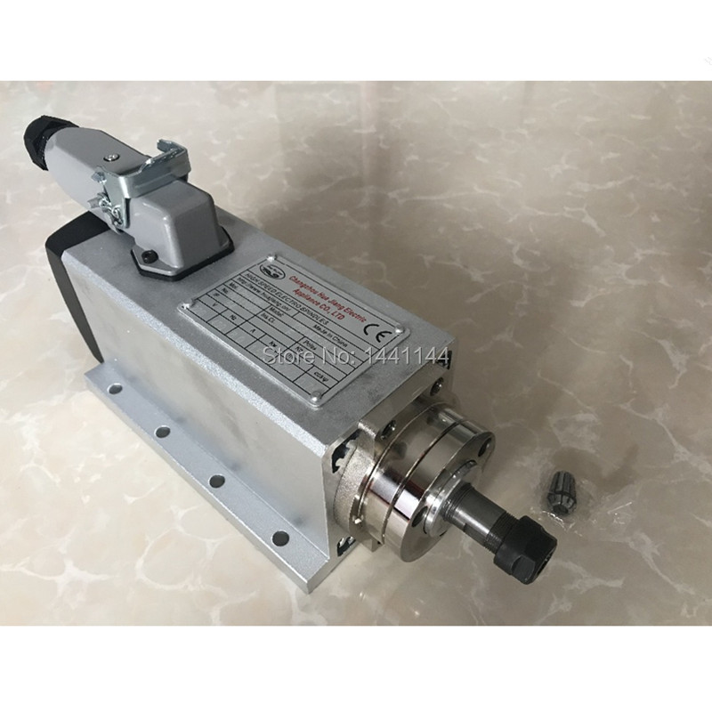 空冷スピンドル 3KW 220 V/380 V モーター C - Er20 Collet Chuck Spindle Motor 220V のレビューと価格