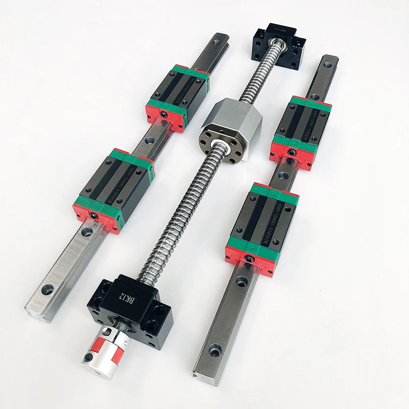 2 セット HGR20 HGR15 リニアガイドレール +  - Hgr20 Linear Guide Rail Ballscrew Set のレビューと価格