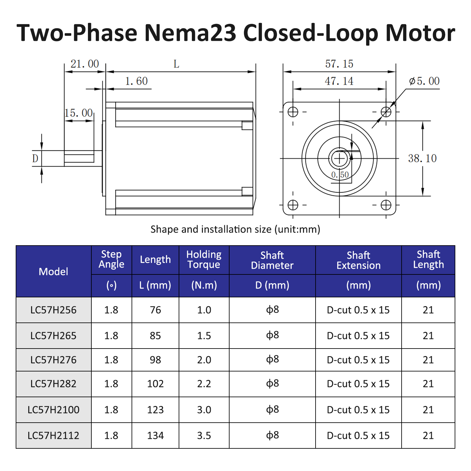 Lichuan-レーザーCNCキット用閉ループステッピングモ - Nema 23 Closed Loop Stepper Motor Driver Kit のレビューと価格
