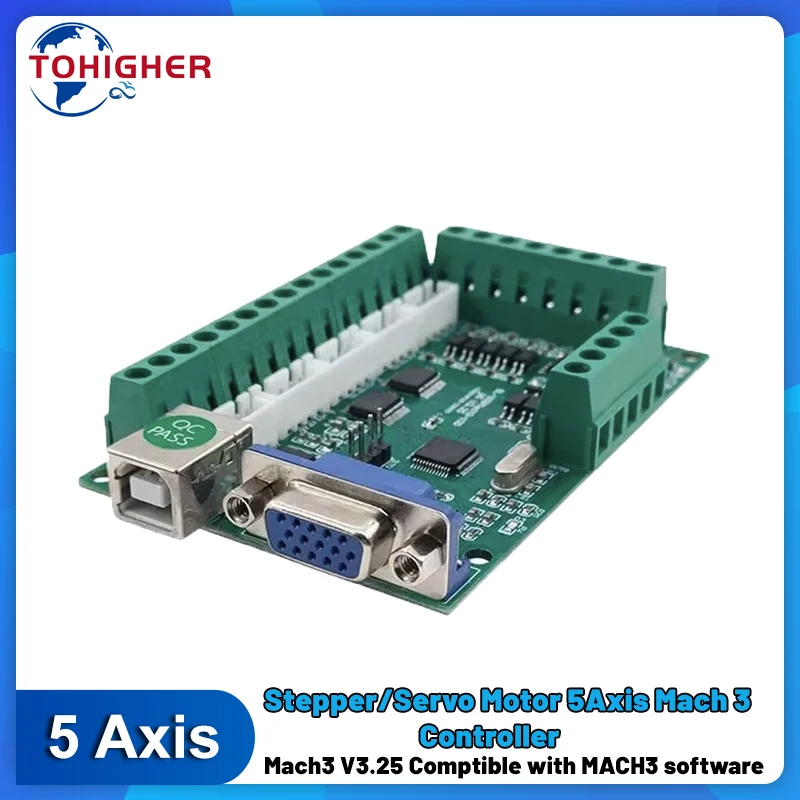 5 軸インターフェースボード Mach3 ブレークアウトボー - 5 Axis Cnc Breakout Board Interface Mach3 のレビューと価格