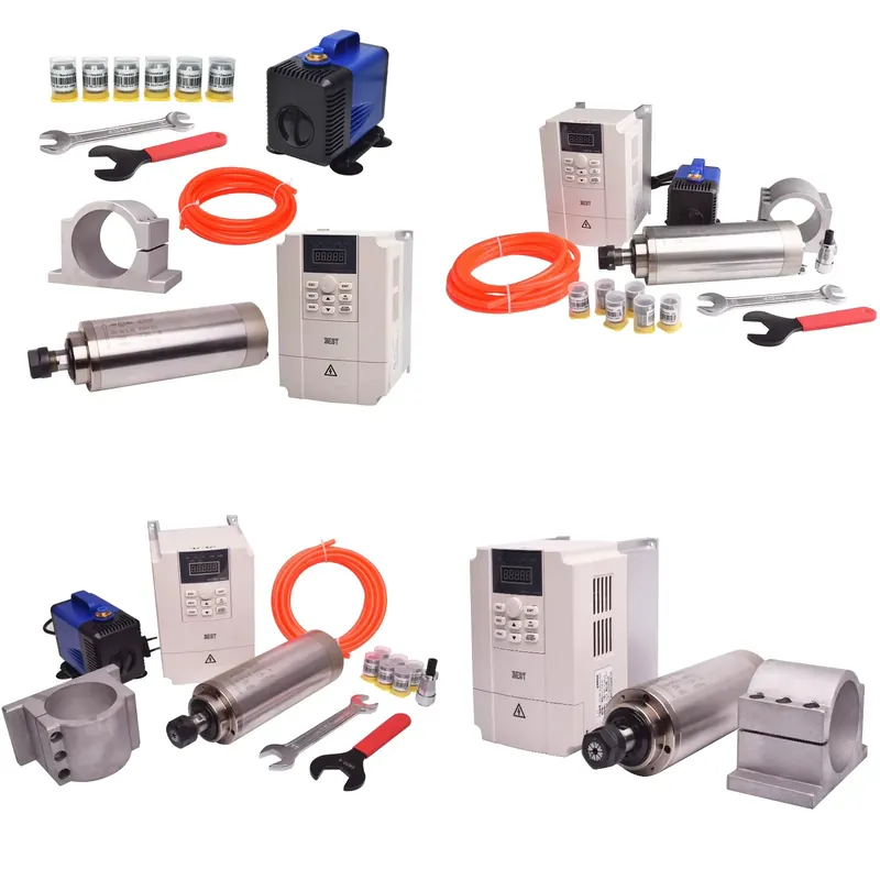 Gdz80 2.2kw 水冷スピンドルセット 2.2kw V - 2.2Kw Water Cooled Spindle Kit Vfd のレビューと価格
