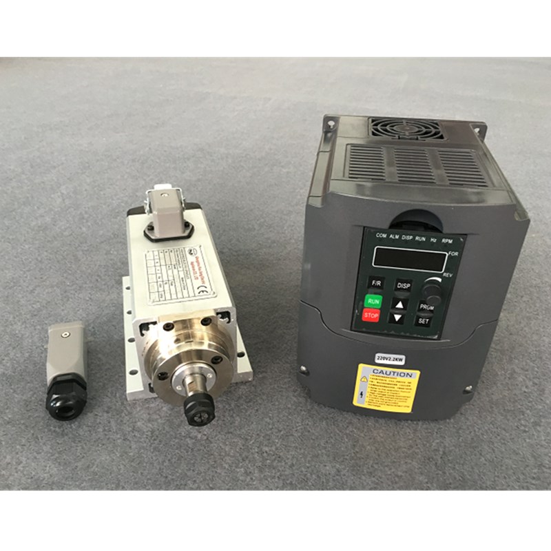 空冷スピンドルモーター,CNCルーターツール,VFDインバー - Er20 Collet Chuck Spindle Motor 220V のレビューと価格
