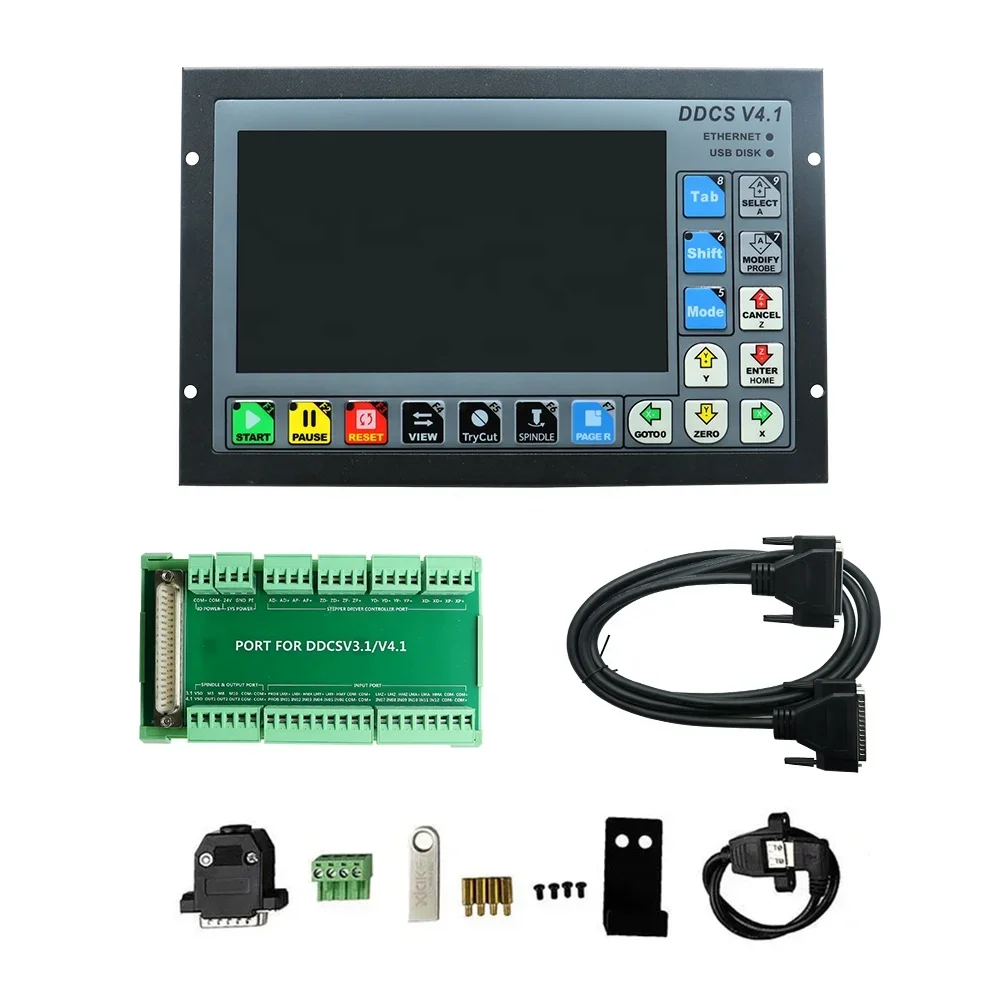 2026 HLTNC 最新 DDCS V4.1 CNCコント - Ddcs V4.1 4 Axis Cnc Offline Controller のレビューと価格