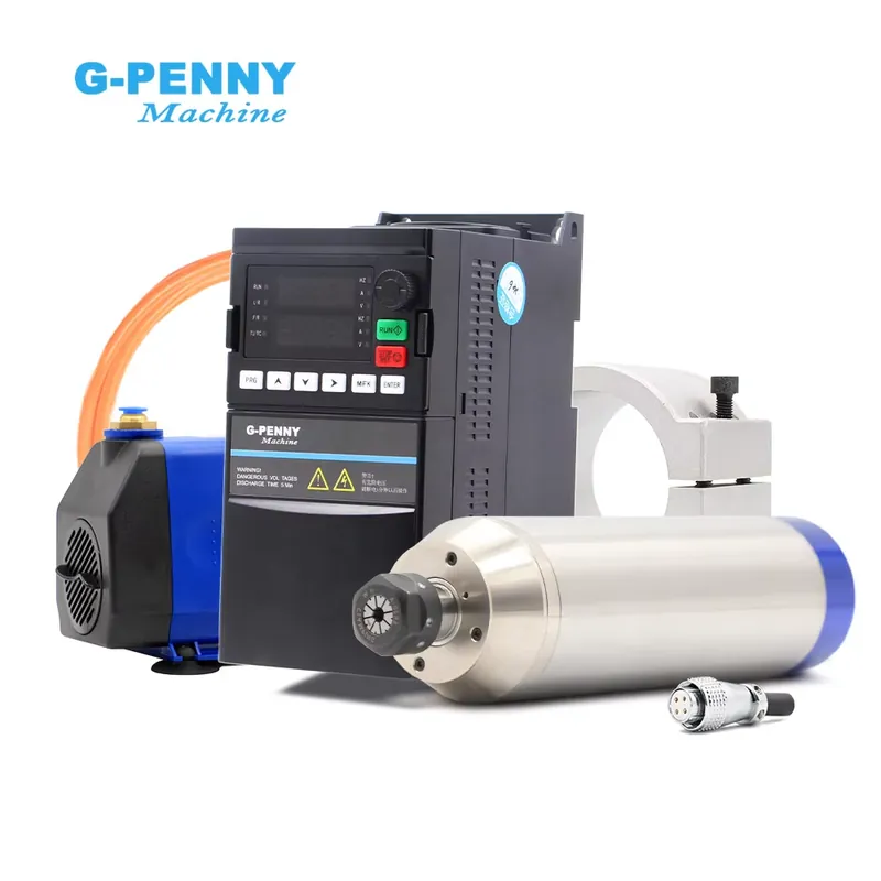 G-Penny 2.2kw ER20 D80 12000rp - 2.2Kw Water Cooled Spindle Kit Vfd のレビューと価格