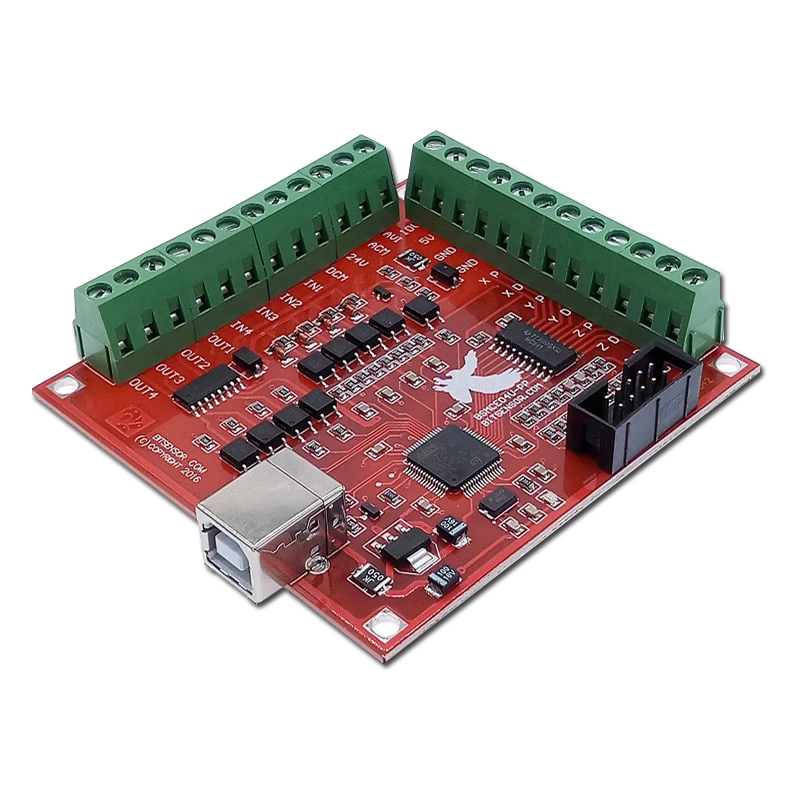 1 セット 1 個 MACH3 ブレークアウトボード + 1 - Mach3 Usb Cnc Controller 4 Axis 100Khz のレビューと価格