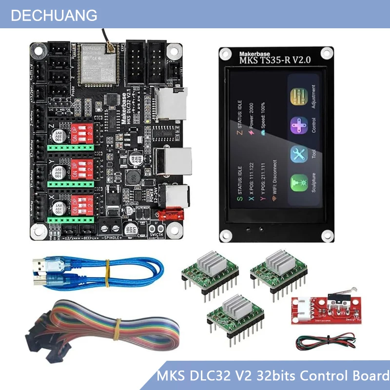 MKS DLC32 V2 GRBL オフライン Wifi コ - Grbl 32 Bit Control Board Offline Display のレビューと価格