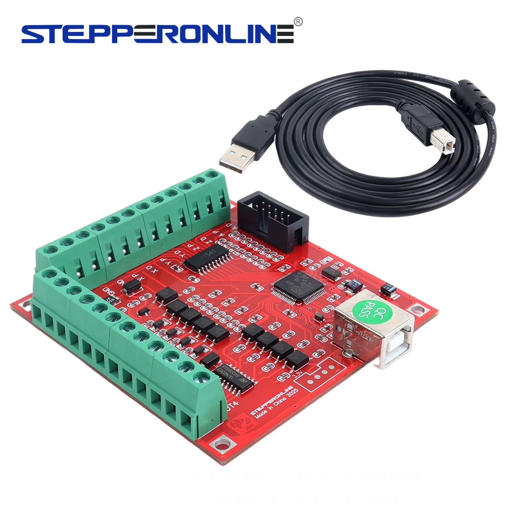 4 軸 USB CNC ブレークアウトボードコントローラ 1 - Mach3 Usb Cnc Controller 4 Axis 100Khz のレビューと価格