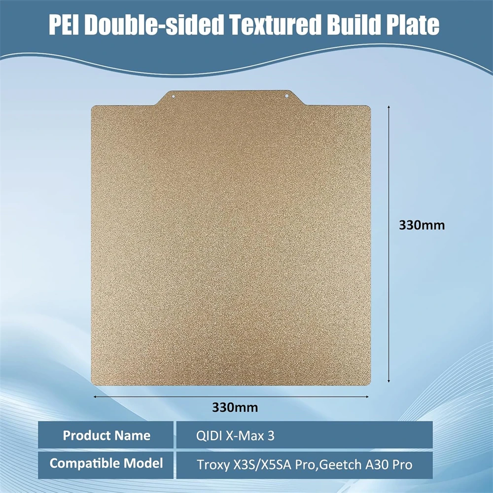 両面テクスチャード 330x330mm ビルドプレートテクス - Cnc 3018 Pro Max Metal のレビューと価格