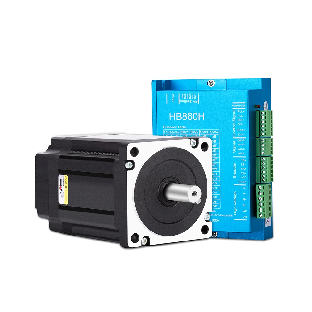 Yun Duo-閉ループステッピングモータードライバーキット - Hybrid Servo Driver Nema 34 8.5Nm のレビューと価格